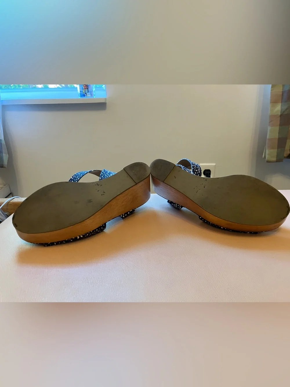 Indigo Print Pierre Hardy x Gap Platform Sandals Size 41